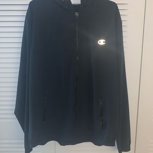 MENS L Champion Zip Up light jacket